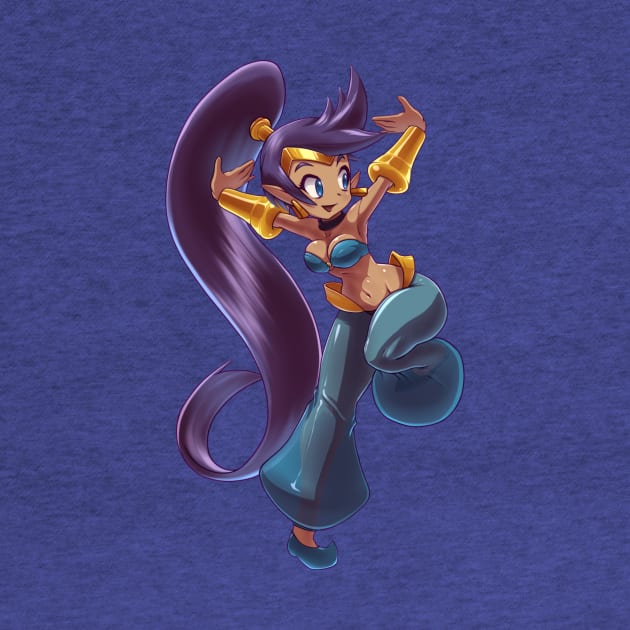 Shantae player 2 by Martinuve